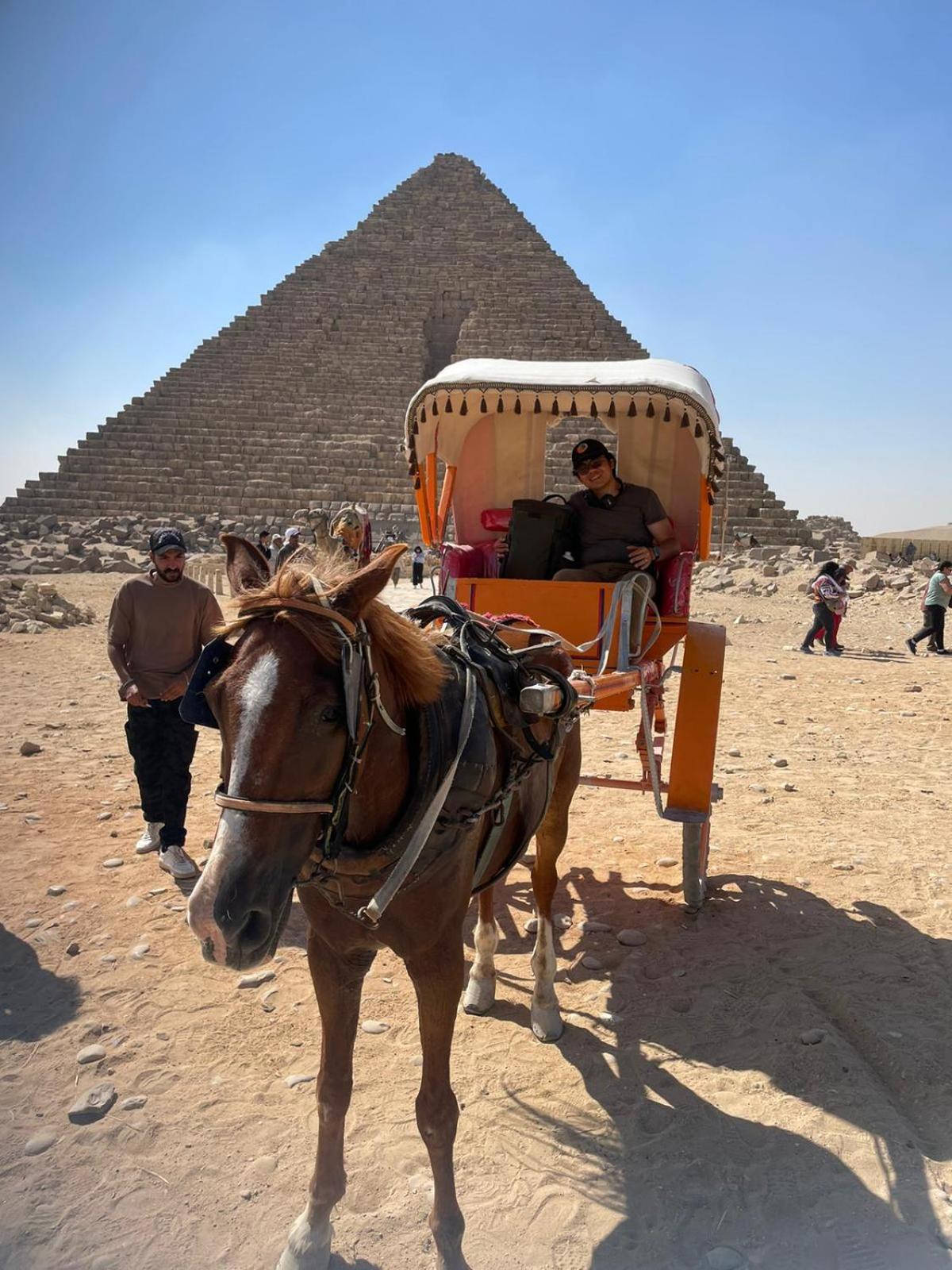 Momen Pyramids Inn Kafrat al Jabal Exterior photo